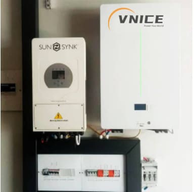 Vnice Power 10kWh Lithium ion Battery Powerwall For Off Grid Solar System